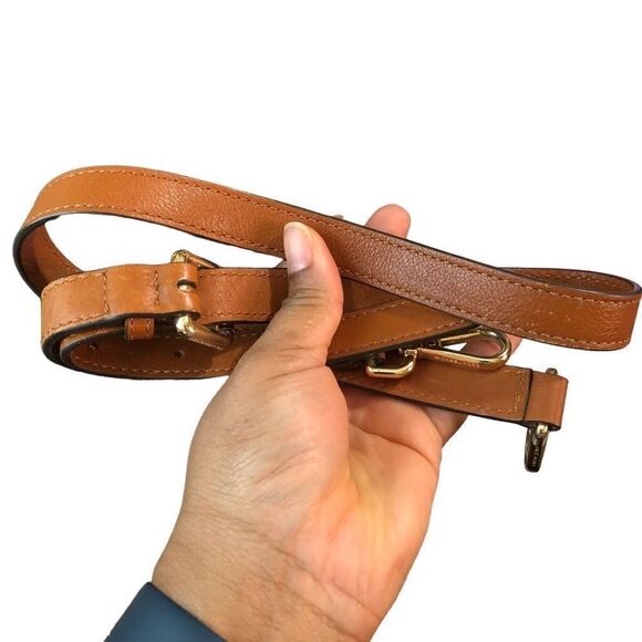 Michael Michael Kors Handbag Bedford Satchel Medium Ginger Brown - Picture 4 of 16